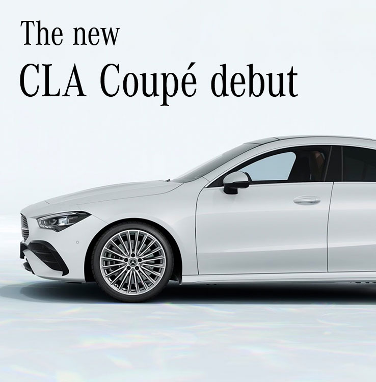 The new CLA Coupé debut