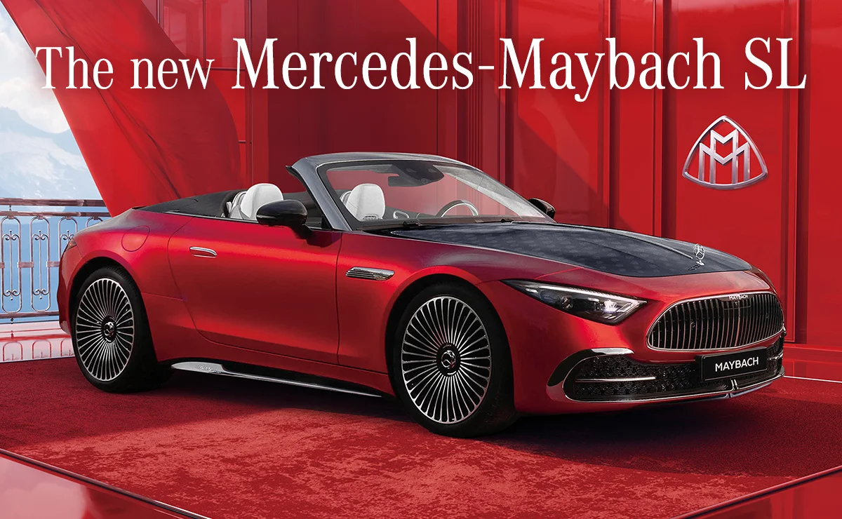 The new Mercedes-Maybach SL