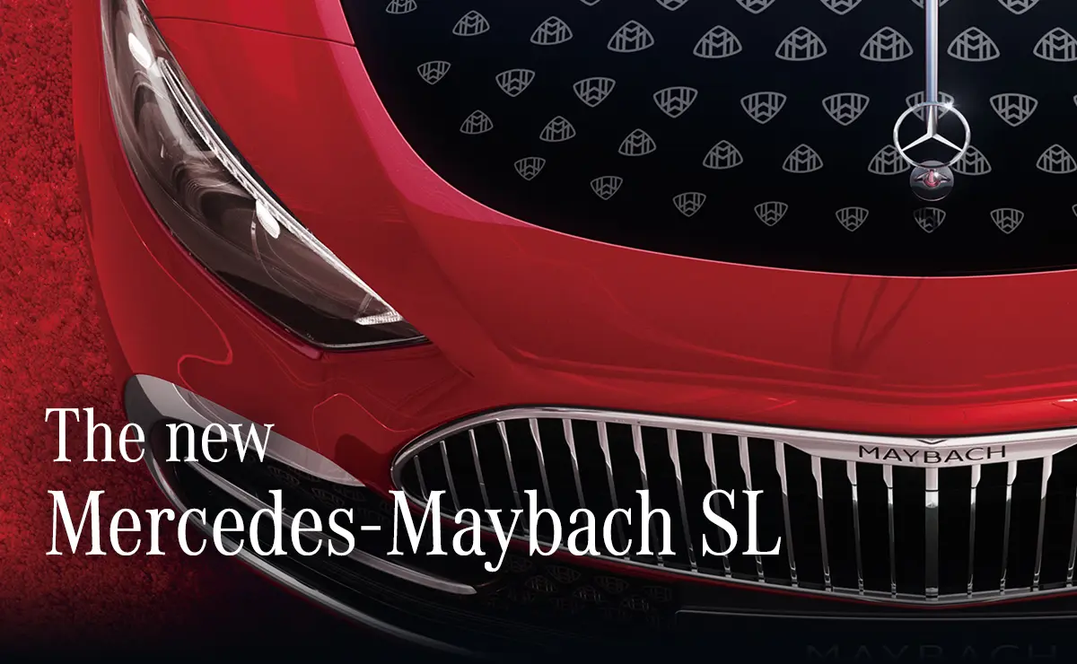 The new Mercedes-Maybach SL