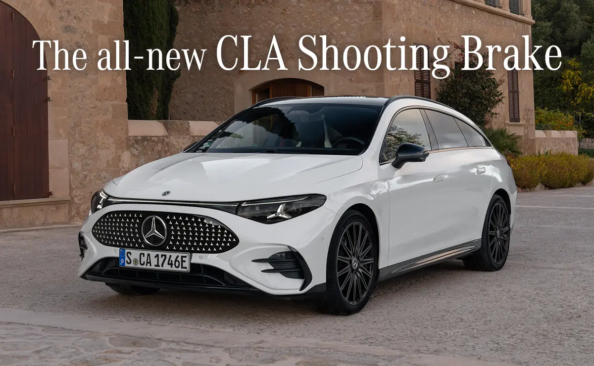 The all-new CLA Shooting Brake