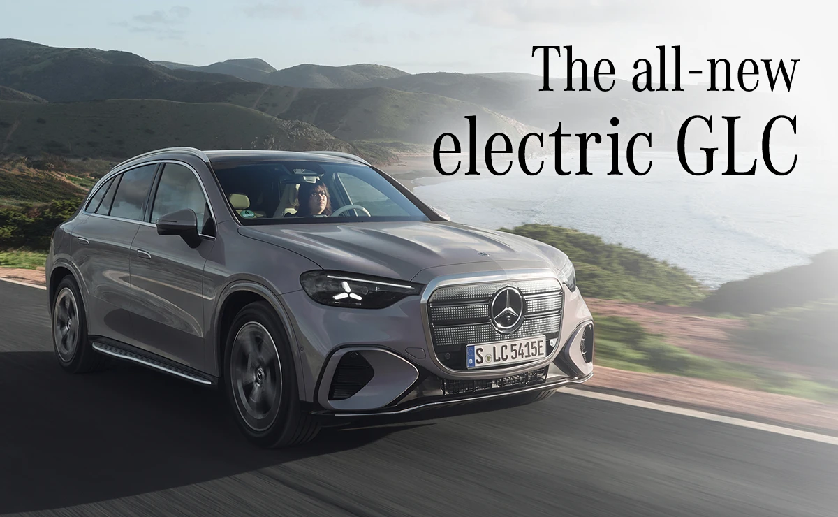 The all-new electric GLC