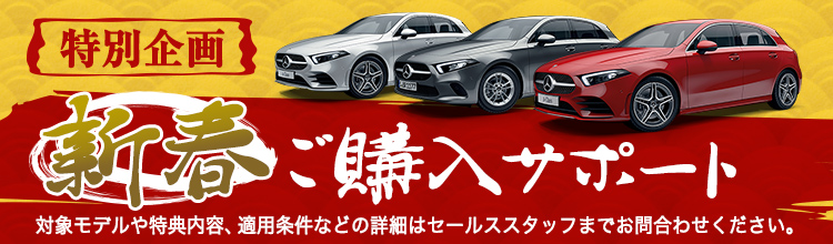 新春ご購入サポート