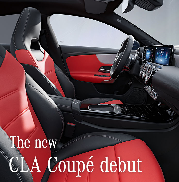 The new CLA Coupé debut