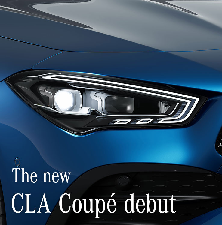 The new CLA Coupé debut