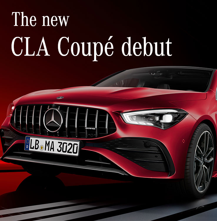 The new CLA Coupé debut