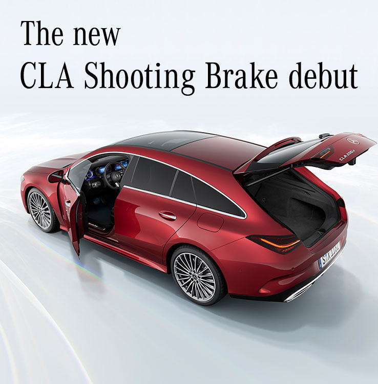 The new CLA Shooting Brake debut