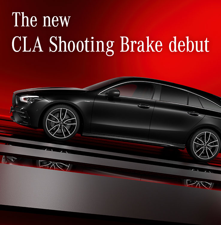 The new CLA Shooting Brake debut