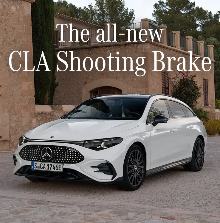 The all-new CLA Shooting Brake