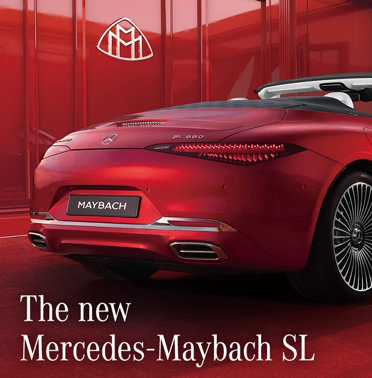 The new Mercedes-Maybach SL